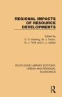 Regional Impacts of Resource Developments - eBook