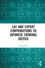 Lay and Expert Contributions to Japanese Criminal Justice - eBook