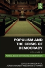 Populism and the Crisis of Democracy : Volume 2: Politics, Social Movements and Extremism - eBook