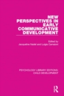 New Perspectives in Early Communicative Development - eBook