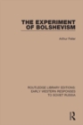 The Experiment of Bolshevism - eBook
