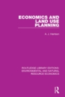 Economics and Land Use Planning - eBook