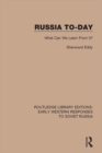 Russia To-Day : What Can We Learn From It? - eBook