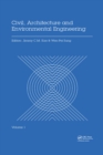 Civil, Architecture and Environmental Engineering Volume 1 : Proceedings of the International Conference ICCAE, Taipei, Taiwan, November 4-6, 2016 - eBook