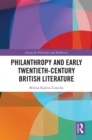Philanthropy and Early Twentieth-Century British Literature - eBook