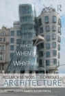 Research Methods and Techniques in Architecture - eBook