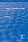 Reival: China's Finance and Trade: A Policy Reader (1978) : A Policy Reader - eBook