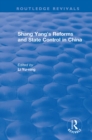 Revival: Shang yang's reforms and state control in China. (1977) - eBook