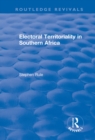 Electoral Territoriality in Southern Africa - eBook