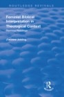 Feminist Biblical Interpretation in Theological Context : Restless Readings - eBook