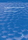 The Meaning of Company Accounts - eBook