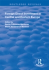 Foreign Direct Investment in Central and Eastern Europe - eBook