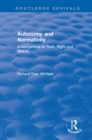 Autonomy and Normativity : Investigations of Truth, Right and Beauty - eBook