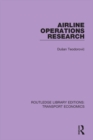 Airline Operations Research - eBook
