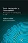 From Black Codes to Recodification : Removing the Veil from Regulatory Writing - eBook