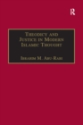Theodicy and Justice in Modern Islamic Thought : The Case of Said Nursi - eBook