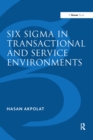 Six Sigma in Transactional and Service Environments - eBook