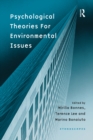 Psychological Theories for Environmental Issues - eBook