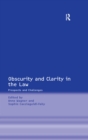 Obscurity and Clarity in the Law : Prospects and Challenges - eBook