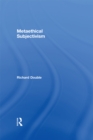 Metaethical Subjectivism - eBook