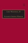 Life Writings, II : Printed Writings 1641-1700: Series II, Part One, Volume 2 - eBook