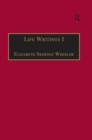 Life Writings I : Printed Writings 1641-1700: Series II, Part One, Volume 1 - eBook