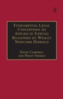 Fundamental Legal Conceptions As Applied in Judicial Reasoning by Wesley Newcomb Hohfeld - eBook