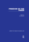 Freedom of the Press - eBook