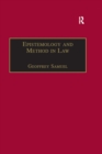 Epistemology and Method in Law - eBook