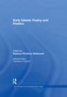 Early Islamic Poetry and Poetics - eBook