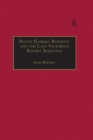 Dante Gabriel Rossetti and the Late Victorian Sonnet Sequence : Sexuality, Belief and the Self - eBook
