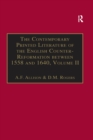 The Contemporary Printed Literature of the English Counter-Reformation between 1558 and 1640 : Volume II: Works in English, with Addenda & Corrigenda to Volume I - eBook