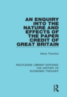 An Enquiry into the Nature and Effects of the Paper Credit of Great Britain - eBook