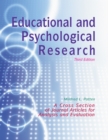 Educational and Psychological Research : A Cross-Section of Journal Articles for Analysis and Evaluation - eBook