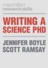 Writing a Science PhD - Book