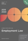 Core Statutes on Employment Law 2019-20 - Book