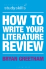 How to Write Your Literature Review - Book