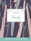 Adult Coloring Journal : Anxiety (Animal Illustrations, Abstract Trees) - Book