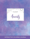 Adult Coloring Journal : Anxiety (Pet Illustrations, Purple Mist) - Book