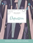 Adult Coloring Journal : Depression (Animal Illustrations, Abstract Trees) - Book