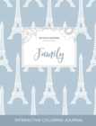 Adult Coloring Journal : Family (Sea Life Illustrations, Eiffel Tower) - Book