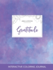 Adult Coloring Journal : Gratitude (Animal Illustrations, Purple Mist) - Book