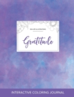 Adult Coloring Journal : Gratitude (Sea Life Illustrations, Purple Mist) - Book