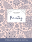 Adult Coloring Journal : Parenting (Floral Illustrations, Ladybug) - Book