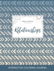 Adult Coloring Journal : Relationships (Animal Illustrations, Tribal) - Book