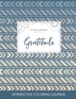 Adult Coloring Journal : Gratitude (Butterfly Illustrations, Tribal) - Book