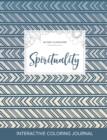 Adult Coloring Journal : Spirituality (Butterfly Illustrations, Tribal) - Book