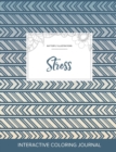 Adult Coloring Journal : Stress (Butterfly Illustrations, Tribal) - Book