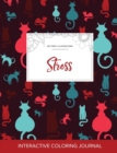 Adult Coloring Journal : Stress (Butterfly Illustrations, Cats) - Book