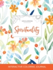 Adult Coloring Journal : Spirituality (Turtle Illustrations, Springtime Floral) - Book